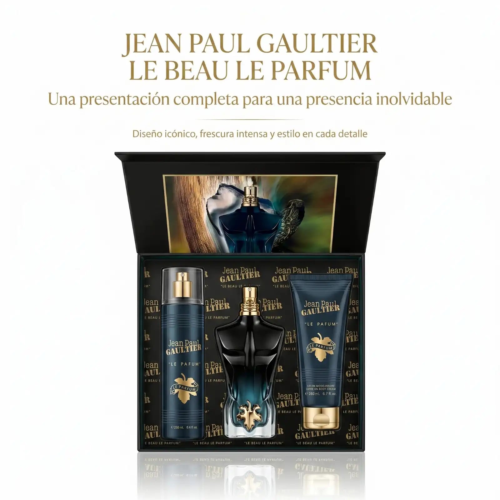 SET PERFUME  JEAN PAUL LE BEAU  LE PARFUM