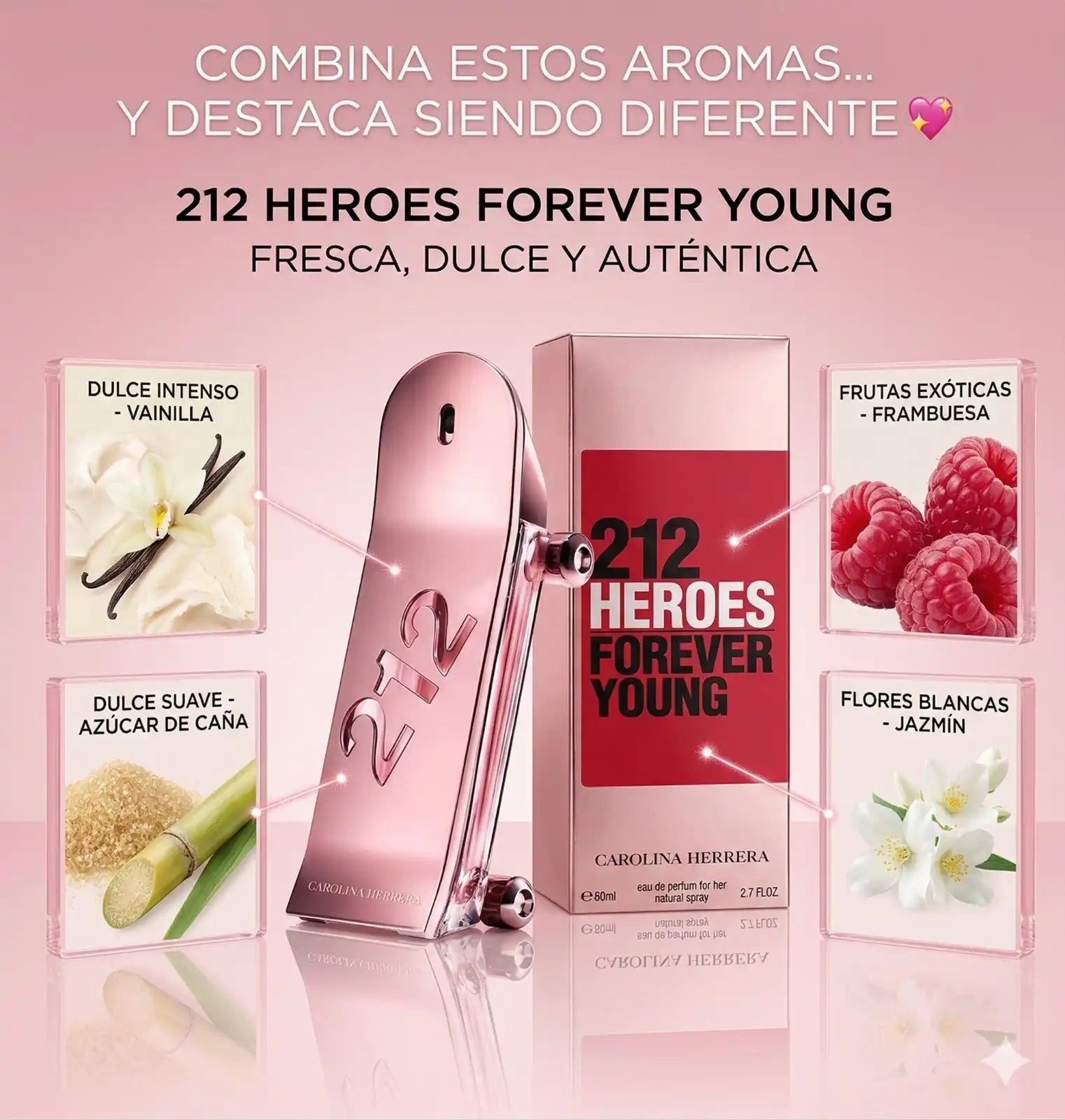 Perfume 212 Heroes Forever Young Carolina Herrera