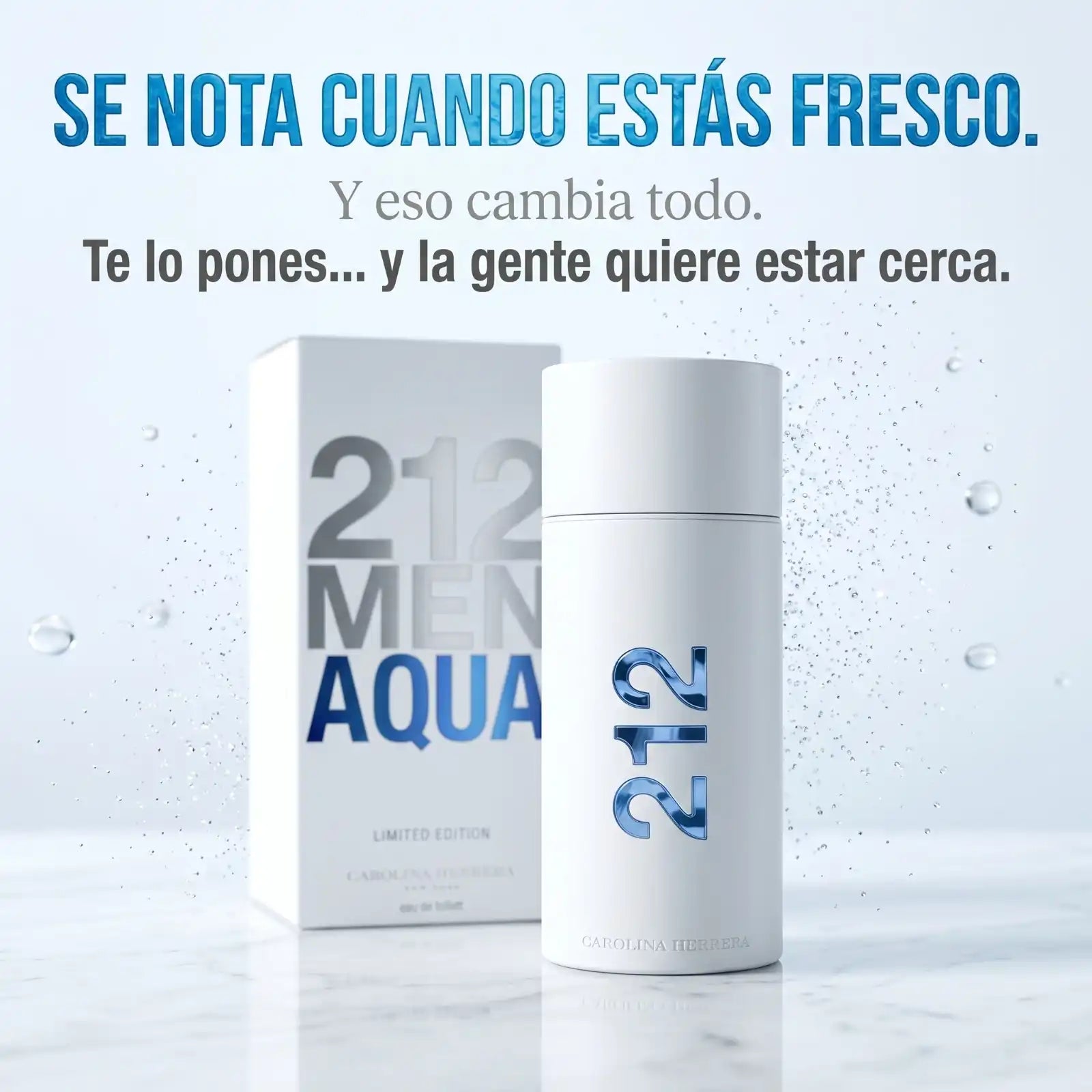 Perfume 212 Men Aqua Carolina Herrera