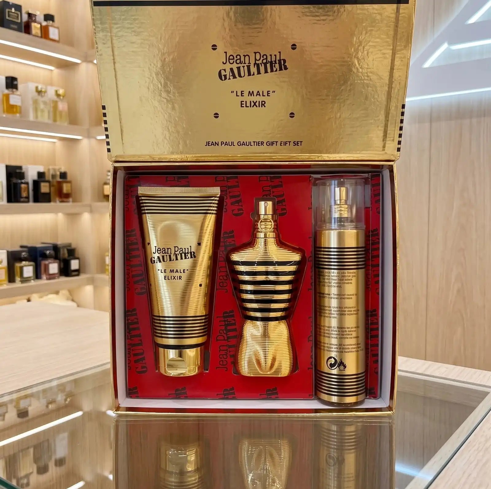 SET PERFUME JEAN PAUL LE MALE ELIXIR