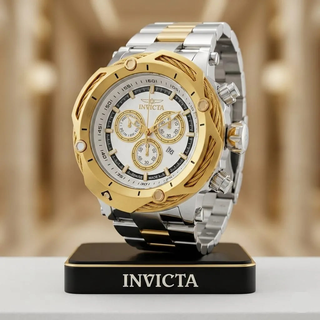 INVICTA SUBAQUA BICOLOR ACERO