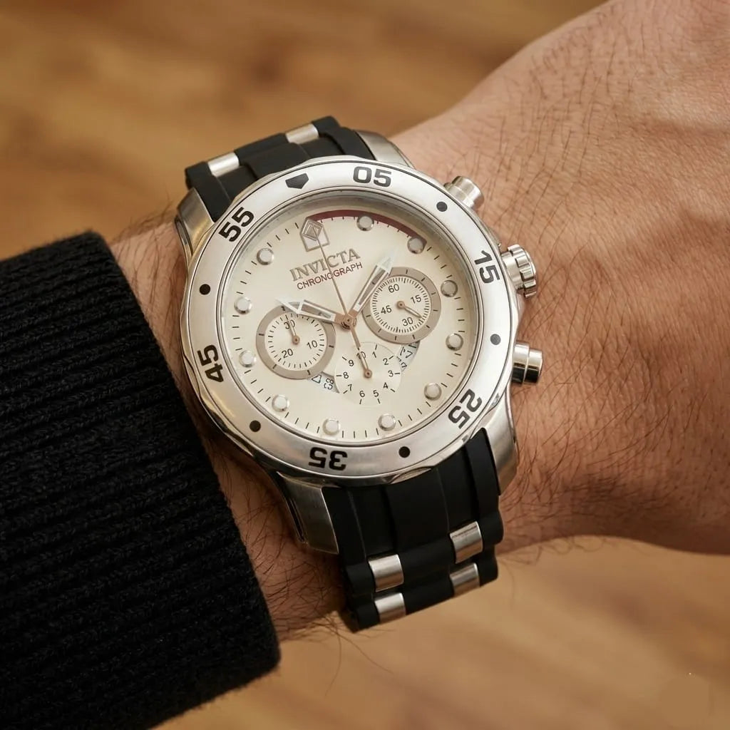INVICTA PRO-DIVER PLATEADO