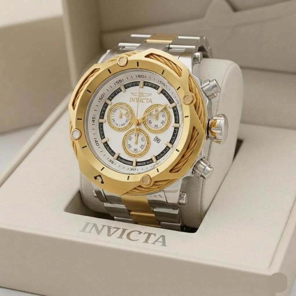 INVICTA SUBAQUA BICOLOR ACERO