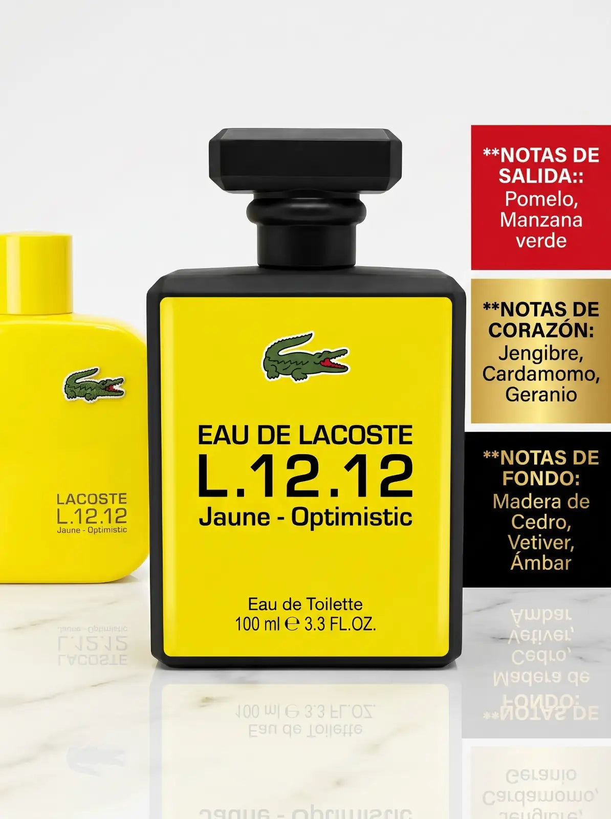 PERFUME LACOSTE AMARILLO (INSPIRACION)