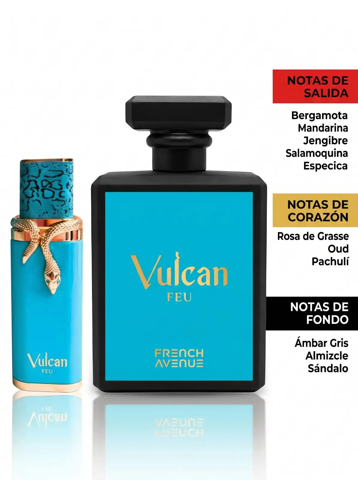 PERFUME ARABE VULCAN AZUL (INPIRACION)